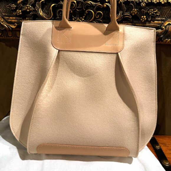 BEAUTIFUL Graf Lantz Frankie Merino Wool Tote NWT - Picture 4 of 12